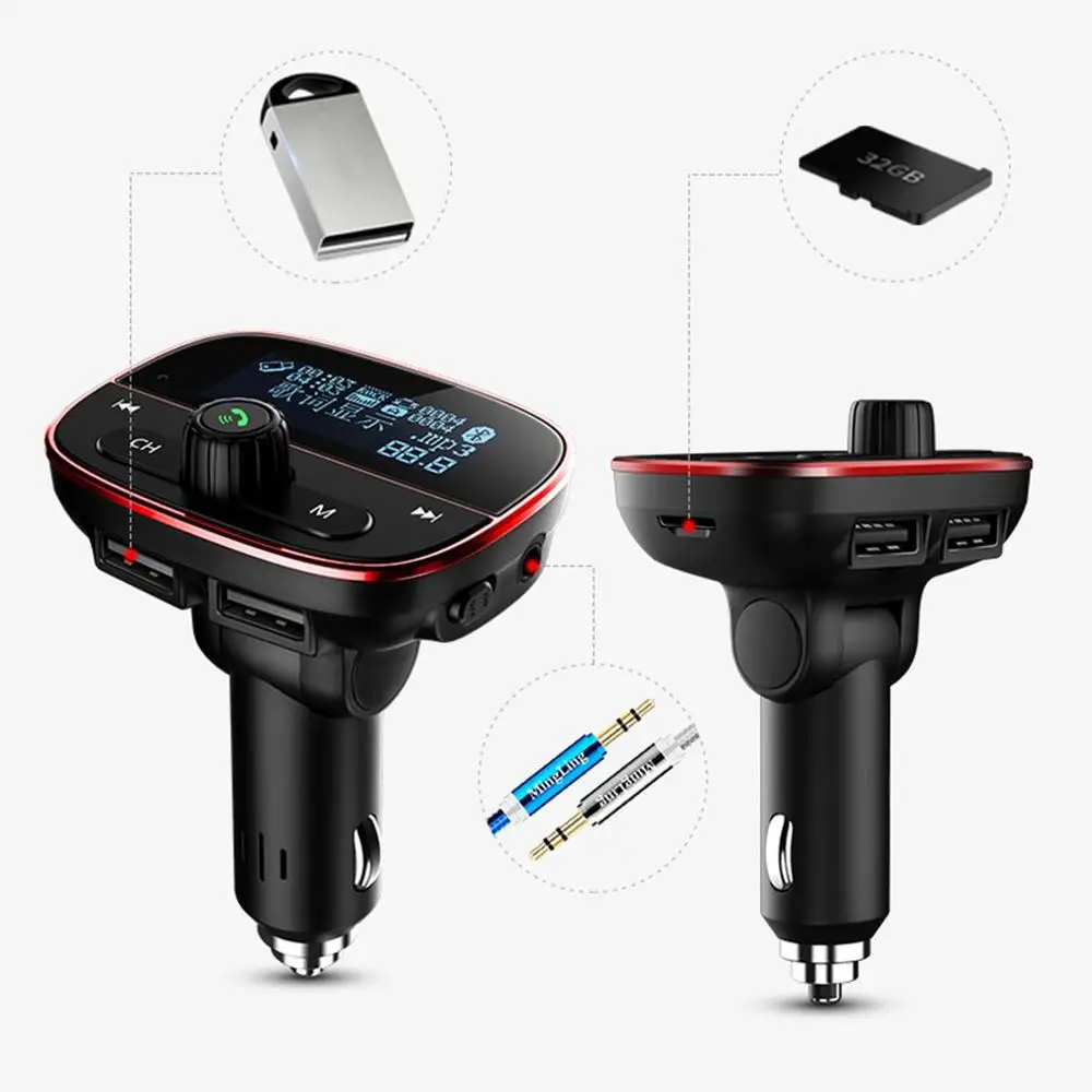 Автомобильный современный автомобильный mp3 плеер многофункциональный 5 0