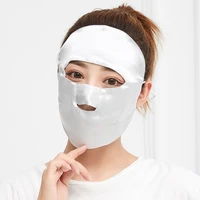 100 silk sun protection uv protection full face mask sleep face mask face care cover face concealer mulberry silk face mask