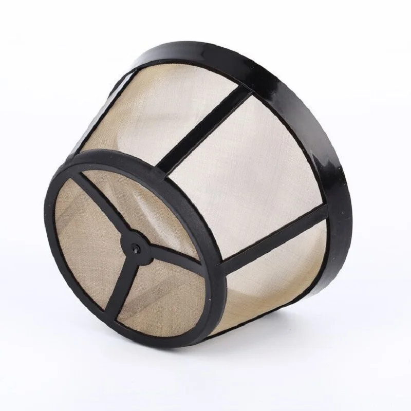 

Durable Coffee Filter Basket Round Shape Small Size 120cm Stainless Steel Coffee Maker Food Grade Gold Mesh Dripper Strainer