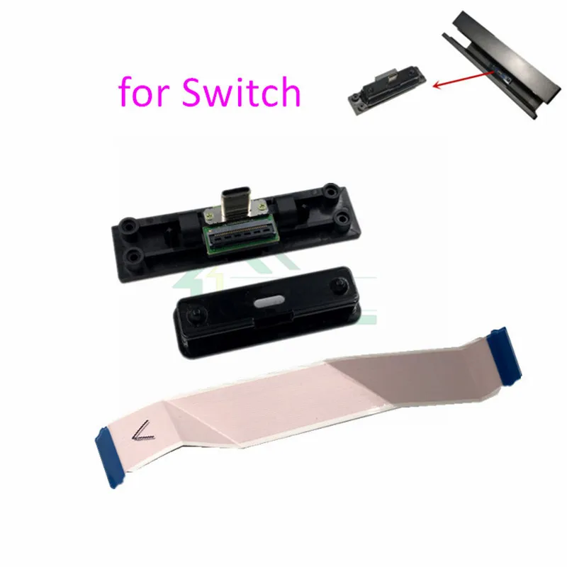 10 шт. Тип-Док-станция с usb Порты и разъёмы розетка стыковочного узла для Nintendo Switch NS