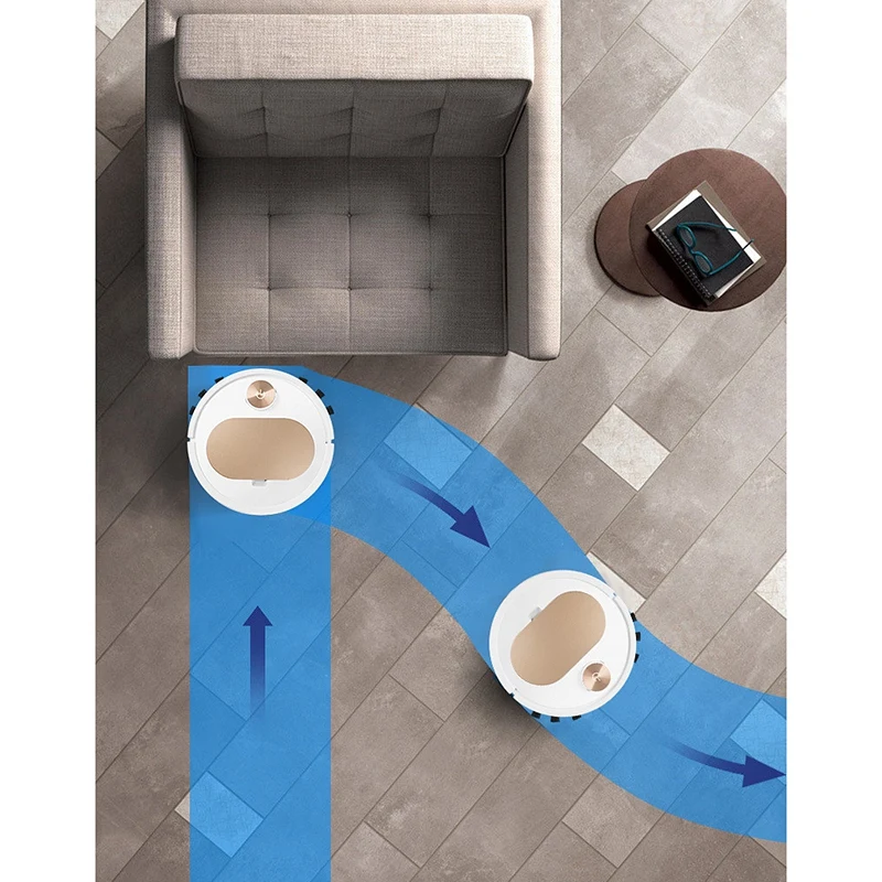 

Vacuum Cleaner Multifunctional Vacuum Cleaner USB Mobile APP Remote Control Press Switch Smart Vacuum Cleaner,Gold