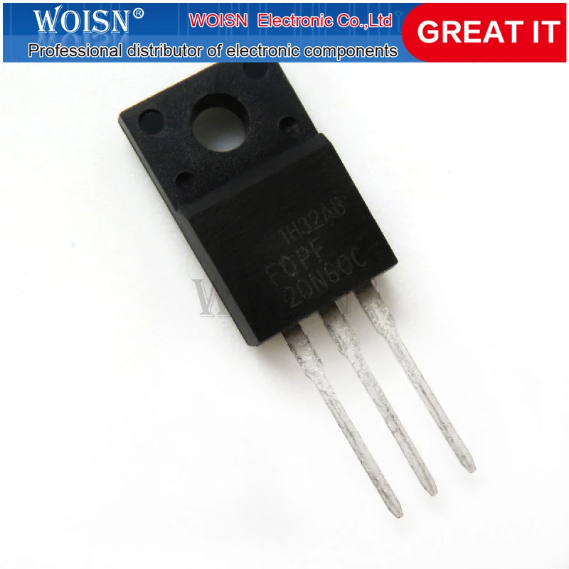 50 шт. FQPF20N60 20N60 20N60C FQPF20N60C TO-220 TO220 в наличии | Электронные компоненты и