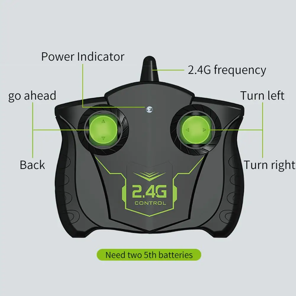 Игрушечный мотоцикл с дистанционным управлением перезаряжаемый 2 4G RC трюковый