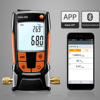 testo 552 digital vacuum gauge with bluetooth for refrigerant system and heat pump measuring pressure smart probes app