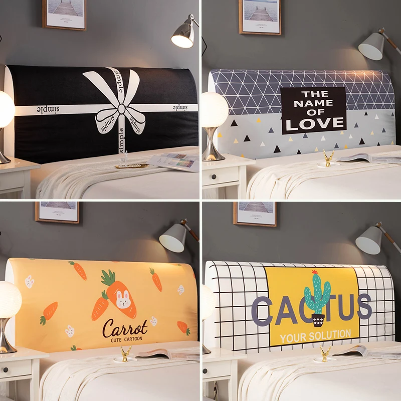 Прикроватный чехол в скандинавском стиле полностью закрытый эластичный