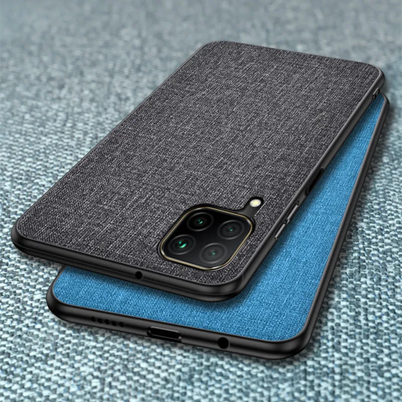 Чехол для huawei Honor 20 винтажная Брезентовая ткань текстура ткани TPU чехол Pro Honor20