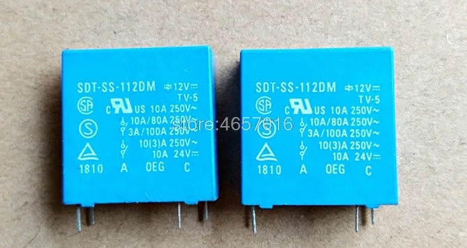 

5pcs/lot Brand new original relay SDT-SS-112DM 10A SDT-SH SDT-SS