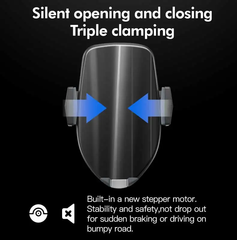 QI второго поколения автомобильное Мобильное Беспроводное зарядное утройство