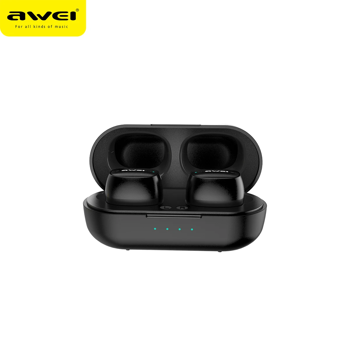 AWEI T13 TWS настоящие беспроводные Bluetooth наушники бас HiFi в уши мини Капсула Touch Contorl с микрофоном HiFi стерео игровые наушники