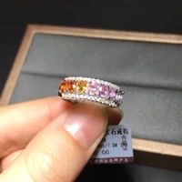 2021 sapphire gemstone ring for women jewelry natural gem supply real 925 silver engagement ring summer gift
