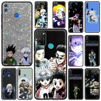 silicone soft phone case cover for honor 8x 9x 10 lite 20 30 pro 20e 20s6 15 30i play 9a luxury shell hunter x hunter anime