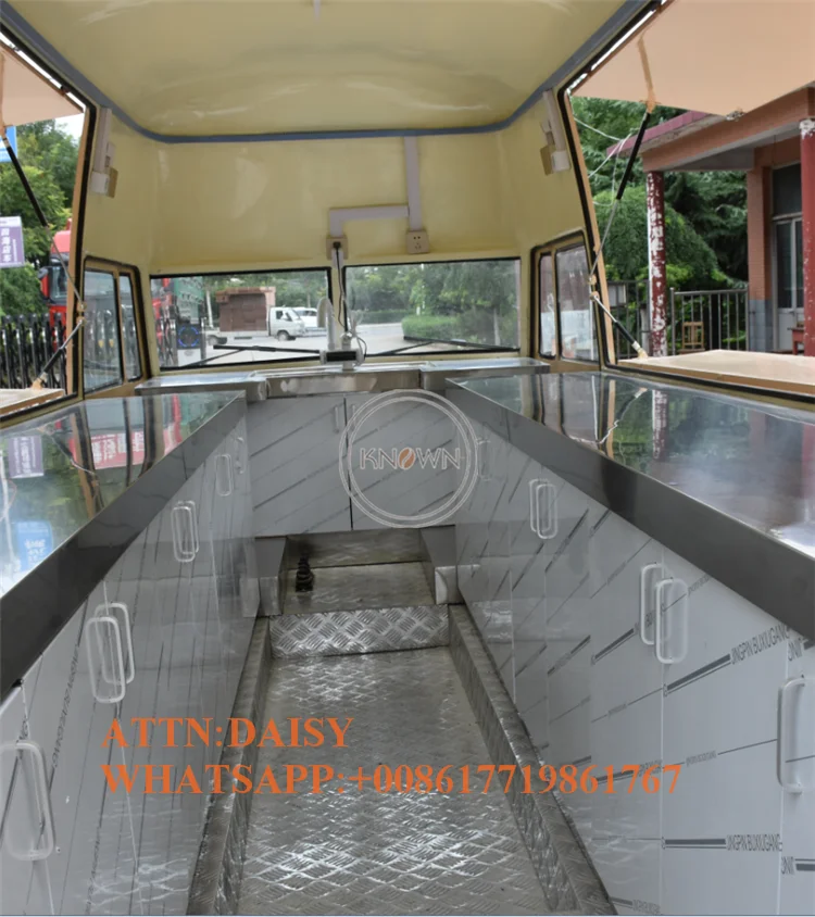 Мобильный уличный торговый прицеп для фаст фуда фургон барбекю и хот догов на