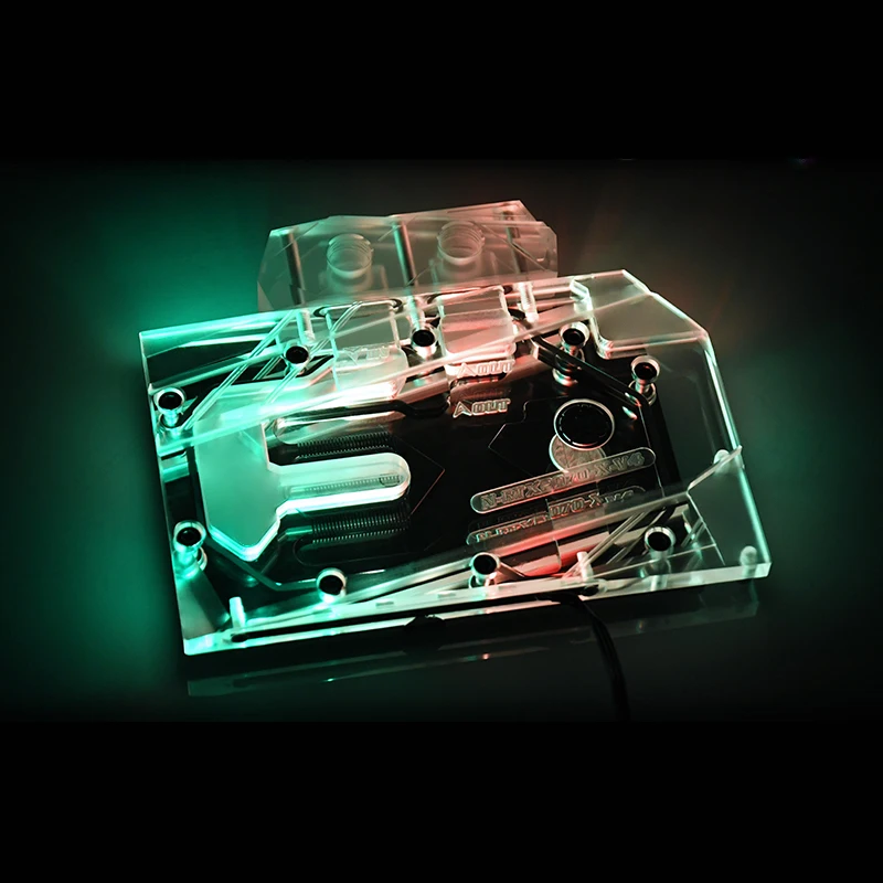 Bykski GPU радиатор для NVIDIA RTX 2070 создателей серии карты блок водяного охлаждения