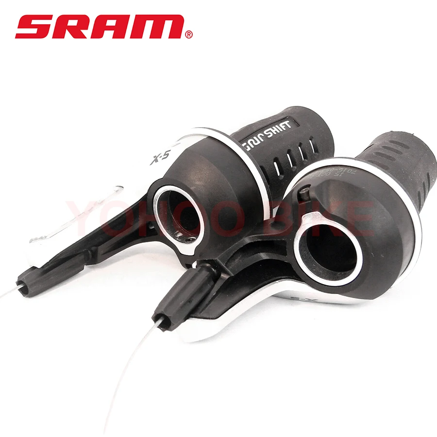 SRAM X5 твист переключения передач набор 3/8/24 скорости с кабелем для mtb горный велосипед передний задний переключатель комплектующие детали для велосипеда