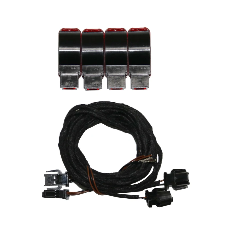 DAZOO 8KD 947 411 4 шт. OEM двери Панель Предупреждение светильник с линией для Octavia A3 S3 A4 A5 A6 A7 A8 Q3 Q5 TT 8KD 947 411