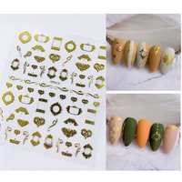 nail art stickers diy nail art accessories nail decals bronzing border stickers new products nail art decals nail foil