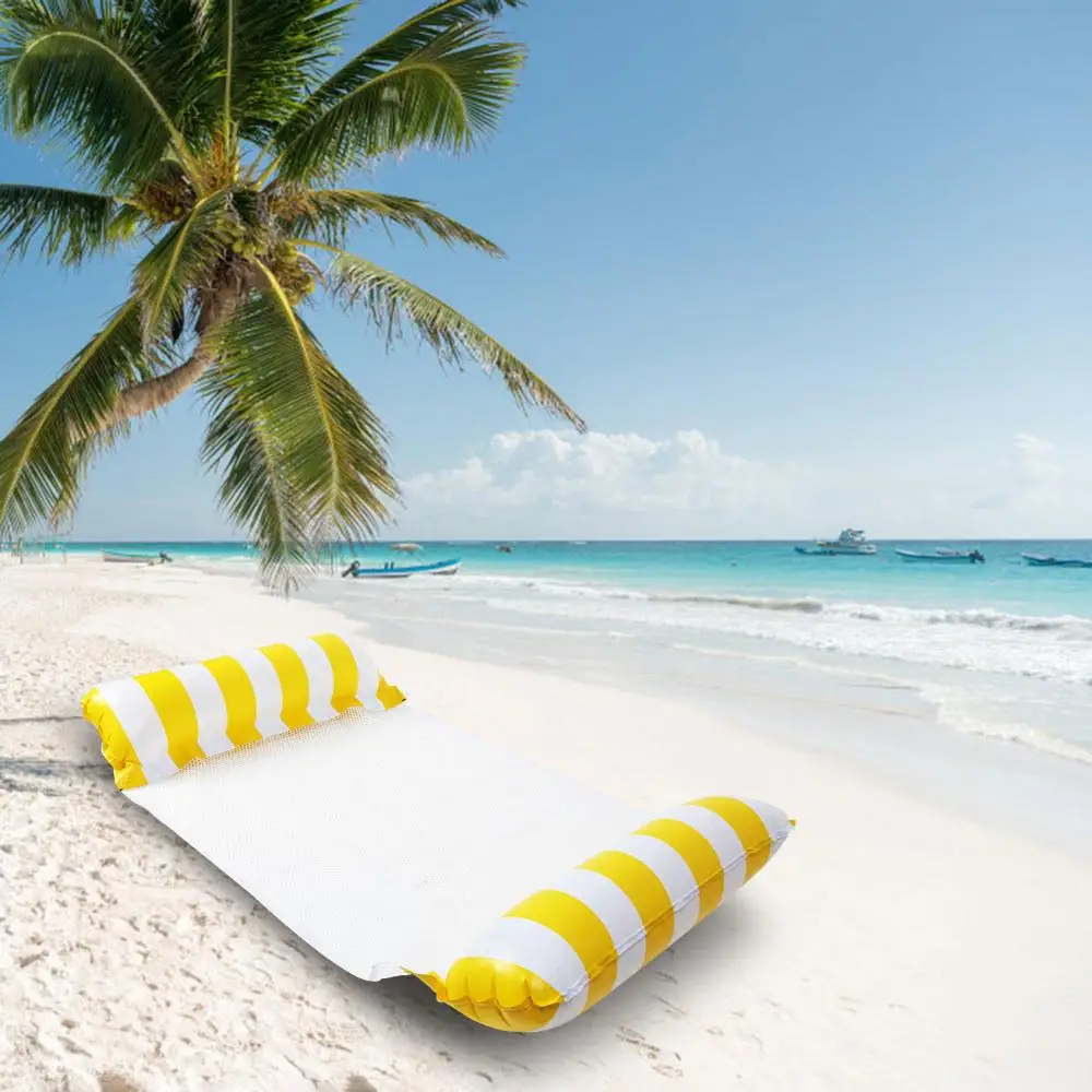 Надувной надувной матрас для плавания с водным гамаком кольцо бассейна игрушка