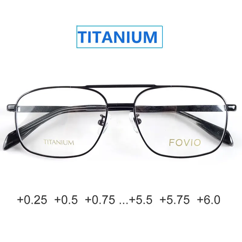 Реальные титановые очки для чтения с анти отражающие линзы 0 ~ + 6 0|Женские чтения| |
