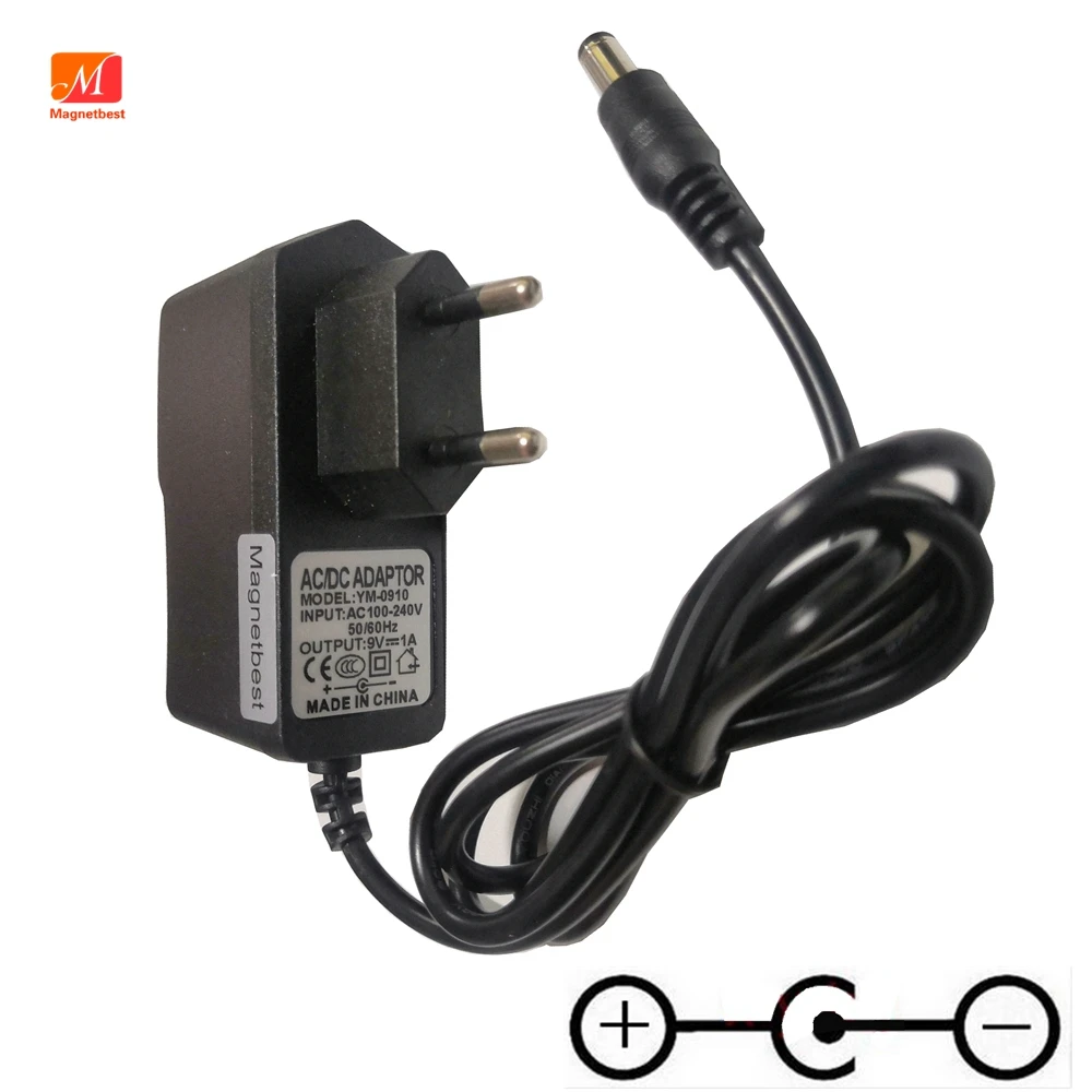9V 1A адаптер переменного тока Зарядное устройство PSA 120S 120 Питание 0.5A Для Boss ME 25 50 70