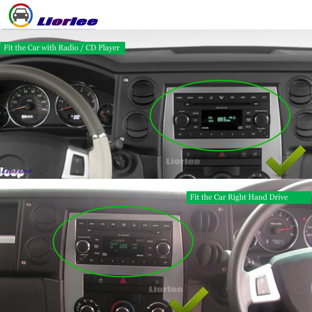 Автомобильный DVD мультимедийный плеер для Jeep Commander 2006-2011 Android радио аксессуары GPS