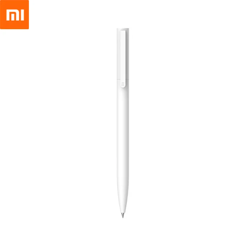 Оригинальный Xiaomi mi гелевая ручка 0 5 мм черный Заправка без крышки пуля гладкая