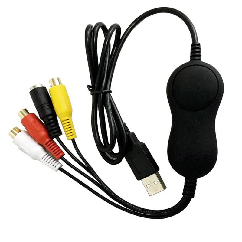 USB 2 0 UVC Аудио Видео Захват аналоговая запись видео для XBOX PS3 VHS старая камера