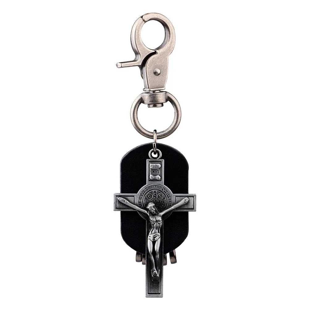 Размер 2019 крест Иисус аксессуары для автомобильных ключей Прямая поставка с