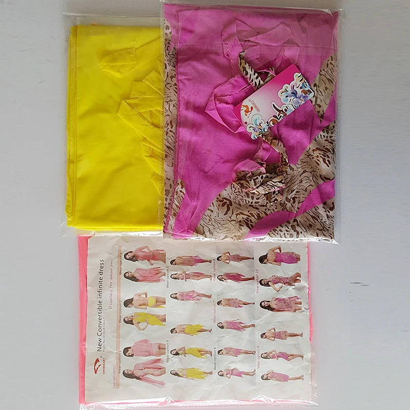 

10 Wear Options Transparent Stretch Mesh Beach Wear Matches Bikini Convertible Infinite Cover Up Magic Beach Dress 01#