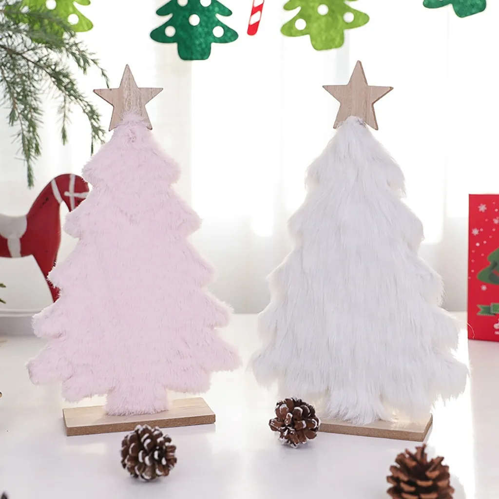 Рождественская елка Обои для рабочего стола деревянная мини плюшевая