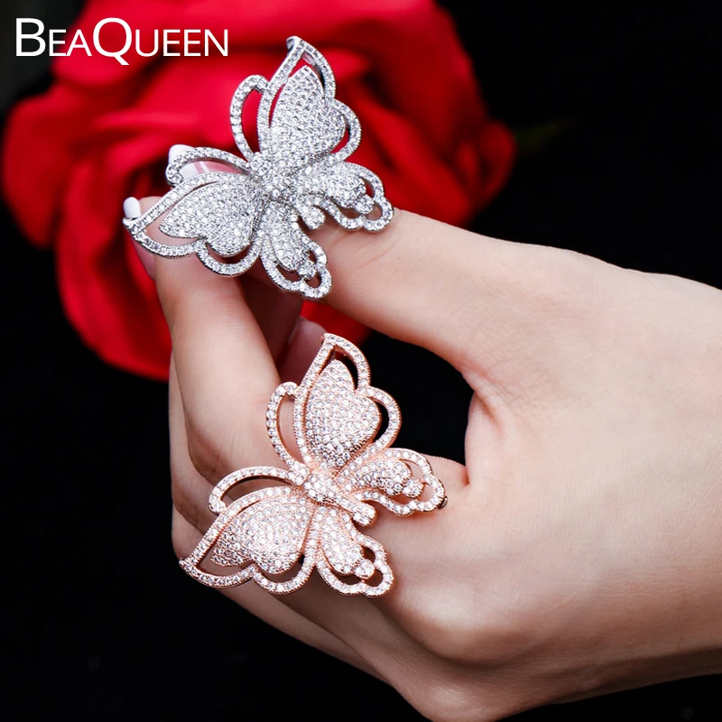 Женское Обручальное Кольцо BeaQueen обручальное кольцо из розового золота с крупной