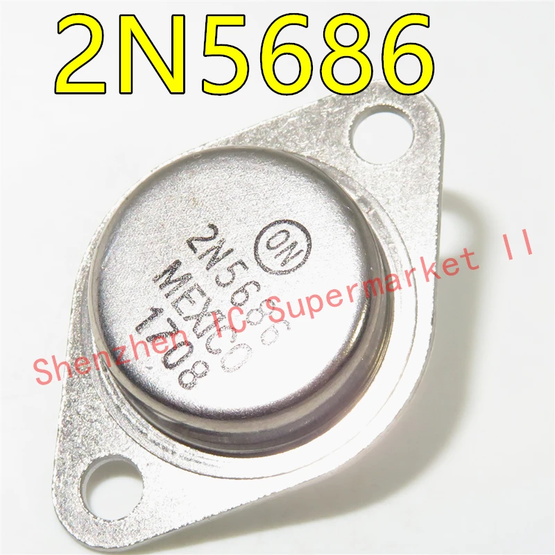 

В наличии 2N5686 плагин TO-3 Gold Seal Trio, Новинка