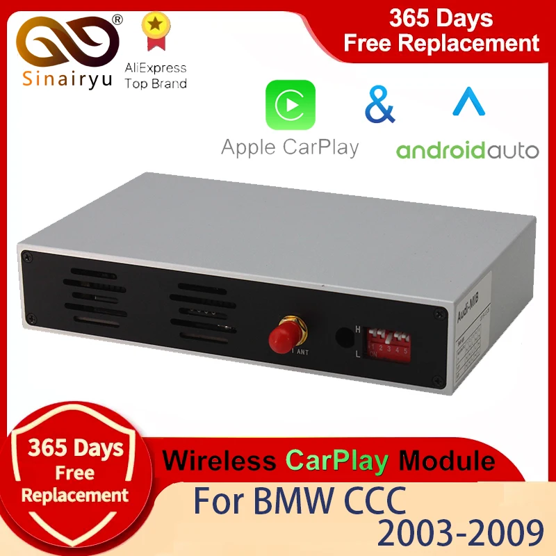 

Wireless Apple Carplay For BMW CCC 1 3 5 6 7 sertes X1 X3 X5 X6 Z4 E60 E61 E62 E63 E70 E71 E8 Android Auto Mirroring Car Play