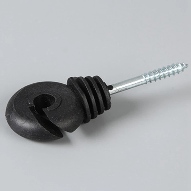 50 шт. Электрический забор офсетное кольцо изолятор ограждения винт в столбах