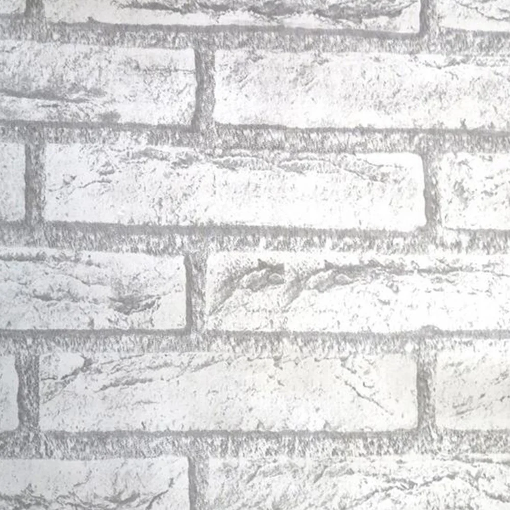 

Vinyl Self Adhesive Wallpaper Brick PVC Wall Stickers Waterproof Brick Wall Paper For Living Room Kitchen Bathroom Bedroom Decor