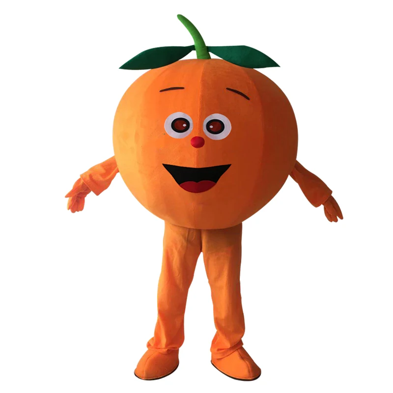 Orange Fruit Mascot Costume Suits Cosplay Party Game Fancy Dress Outfits Promotion Carnival Halloween Easter Adults | Тематическая