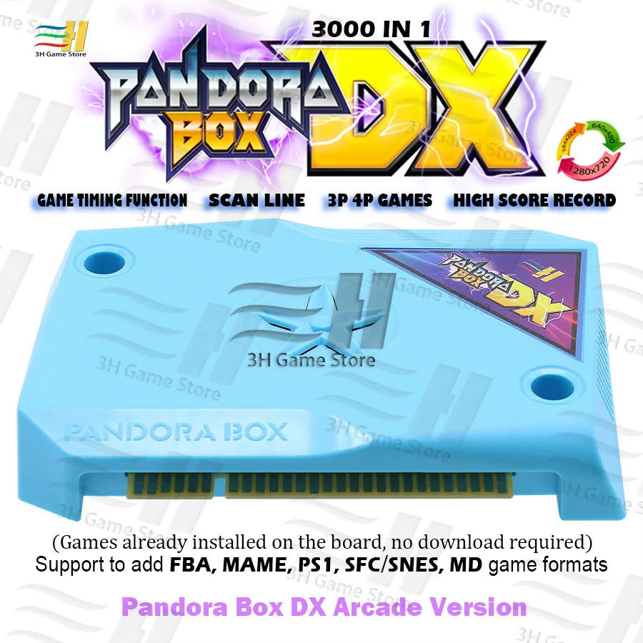 Оригинальная Pandora Box DX 3000 в 1 аркадная доска jamma для аркадной машины высокая оценка записи есть 3P 4P игра может добавить 5000 игр 3D