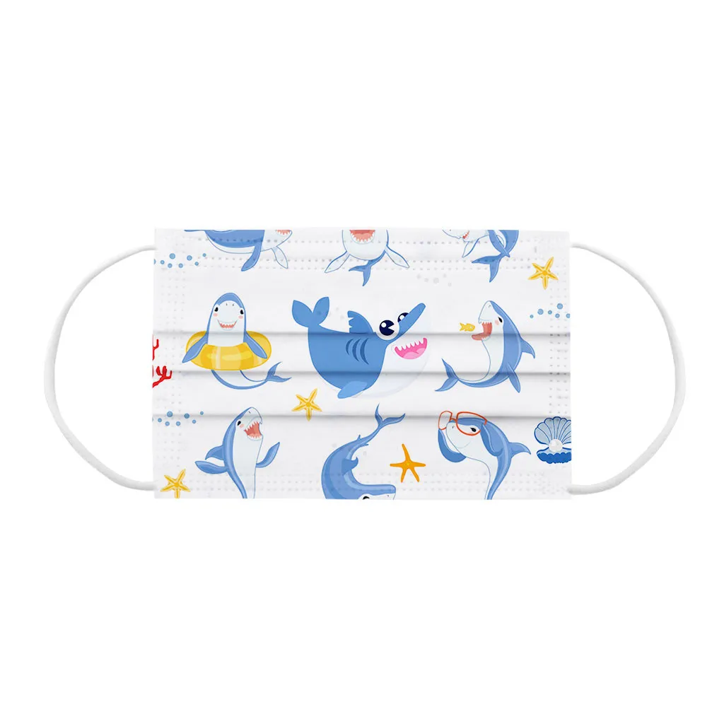 50 шт. детские одноразовые маски для лица промышленные маскарильяс маска