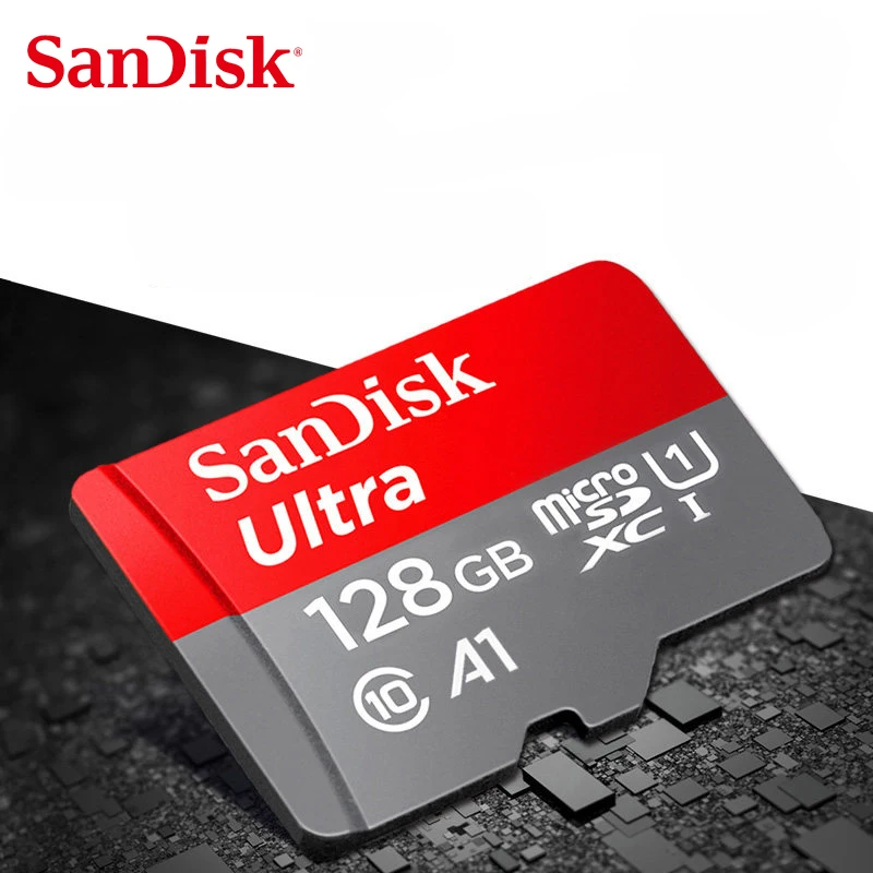 Двойной Флеш-накопитель SanDisk microSDHC/SDXC карты 256G 200G 128G 64G UHS-I A1 слот для карт памяти