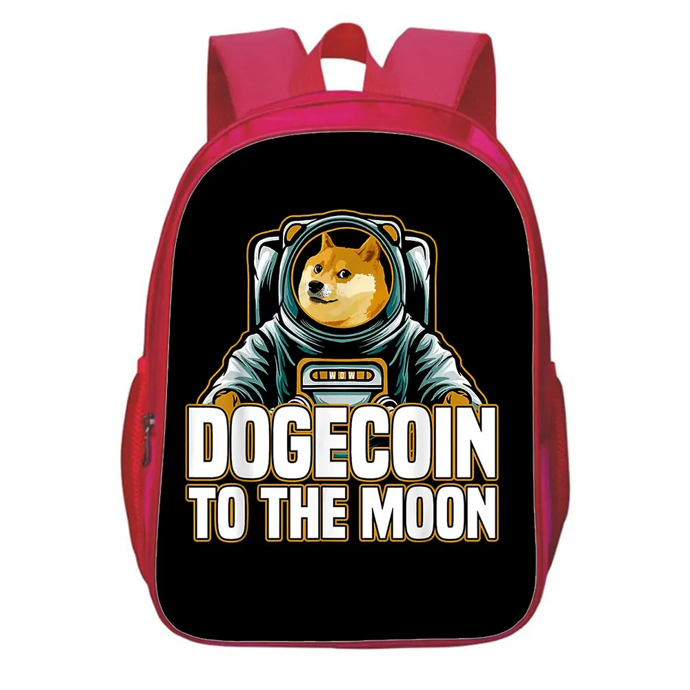 Dogecoin мультяшный рюкзак, школьная сумка для девочек, малышей, детей, рюкзак, подарок дл�
