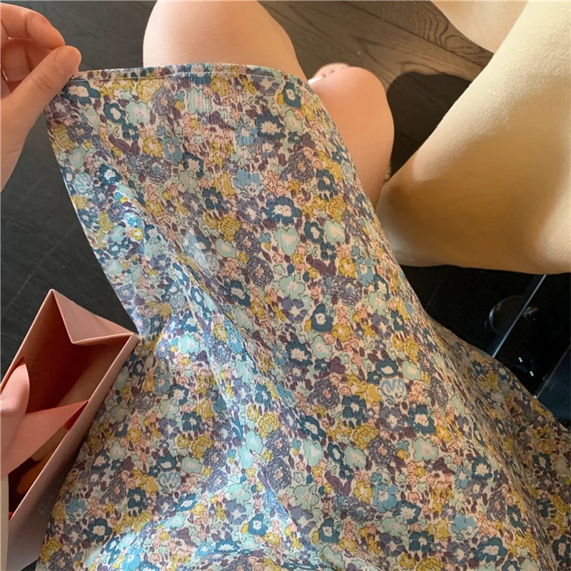 

2021 Summer Daisy Floral Short Sleeve Dress LYQ0028