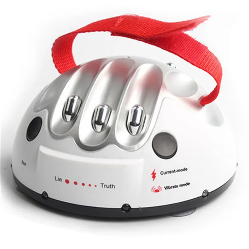 Детский миниатюрный детектор Lie с электрошоком забавный Регулируемый для