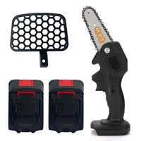 88v 4 inch 1200w mini pruning saw electric chainsaws removable for fruit tree garden trimming with lithium battery one handed
