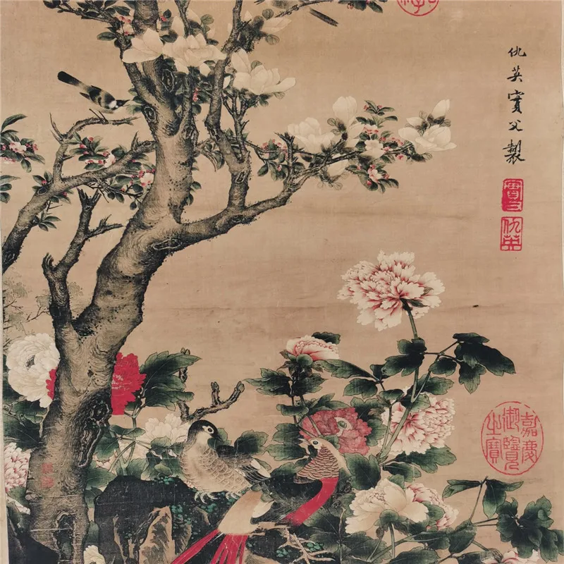 Коллекция изображений цветов и птиц Qiu Ying | Дом сад