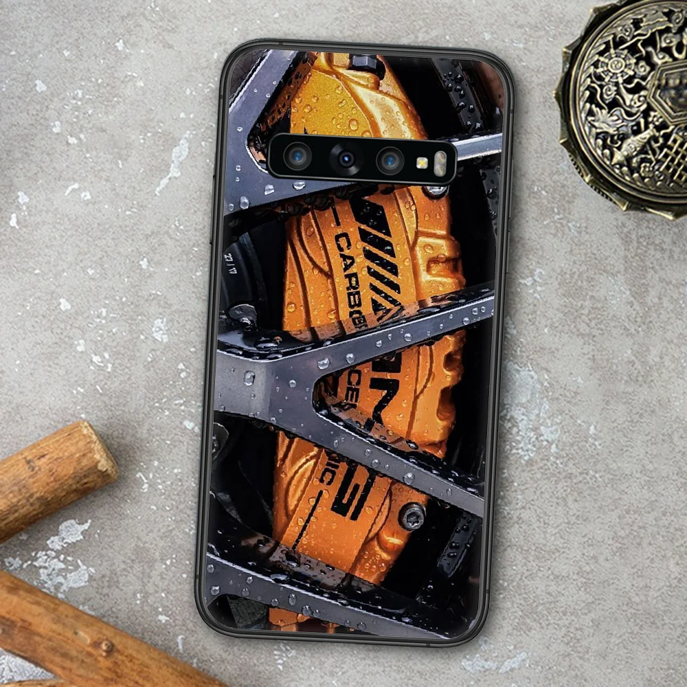 

Luxury Cool AMG Car Phone Case For Samsung Galaxy Note S 8 9 10 20 Plus E Lite Uitra black Hoesjes Silicone Funda Painting Back