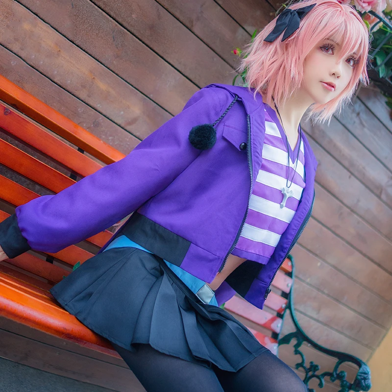 Новинка &quotсудьба&quot/апокрифа Astolfo Косплей Костюм ежедневная спортивная одежда