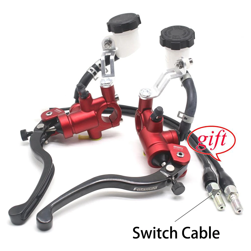 Универсальный мотоциклетный Гидравлический поршневой тормозной насос для YAMAHA XSR