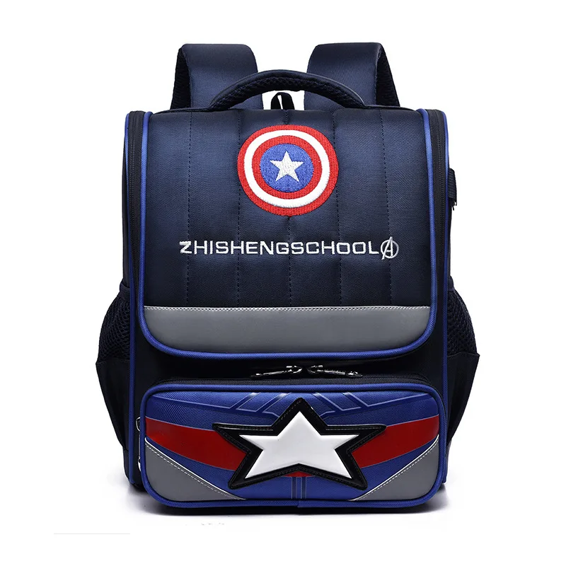 Famous brand cartoon print children's school backpacks Large capacity kids travel backpack. Waterproof school bag for boys girls