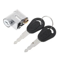 electric bike scooter e bike safety pack box lock for motorcycle ignition lock battery with 2 key