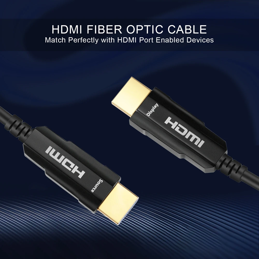 Кабель HDMI 2,0 4K 60Hz волоконно-оптический кабель HDMI 2,0 2.0a 2.0b HDR для HDTV коробка проектор PS4 кабель HDMI 10m 20m 30m 50m HDMI кабель