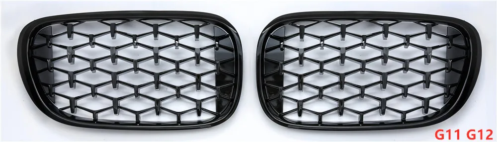 Для Bmw F10 F18 F30 E90 F35 G30 G38 X1 X3 X4 X5 X6 Z4 E89 глянцевая черная Автомобильная тюнинг Передняя